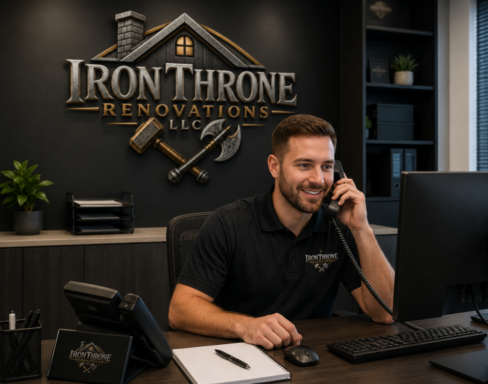 man in office